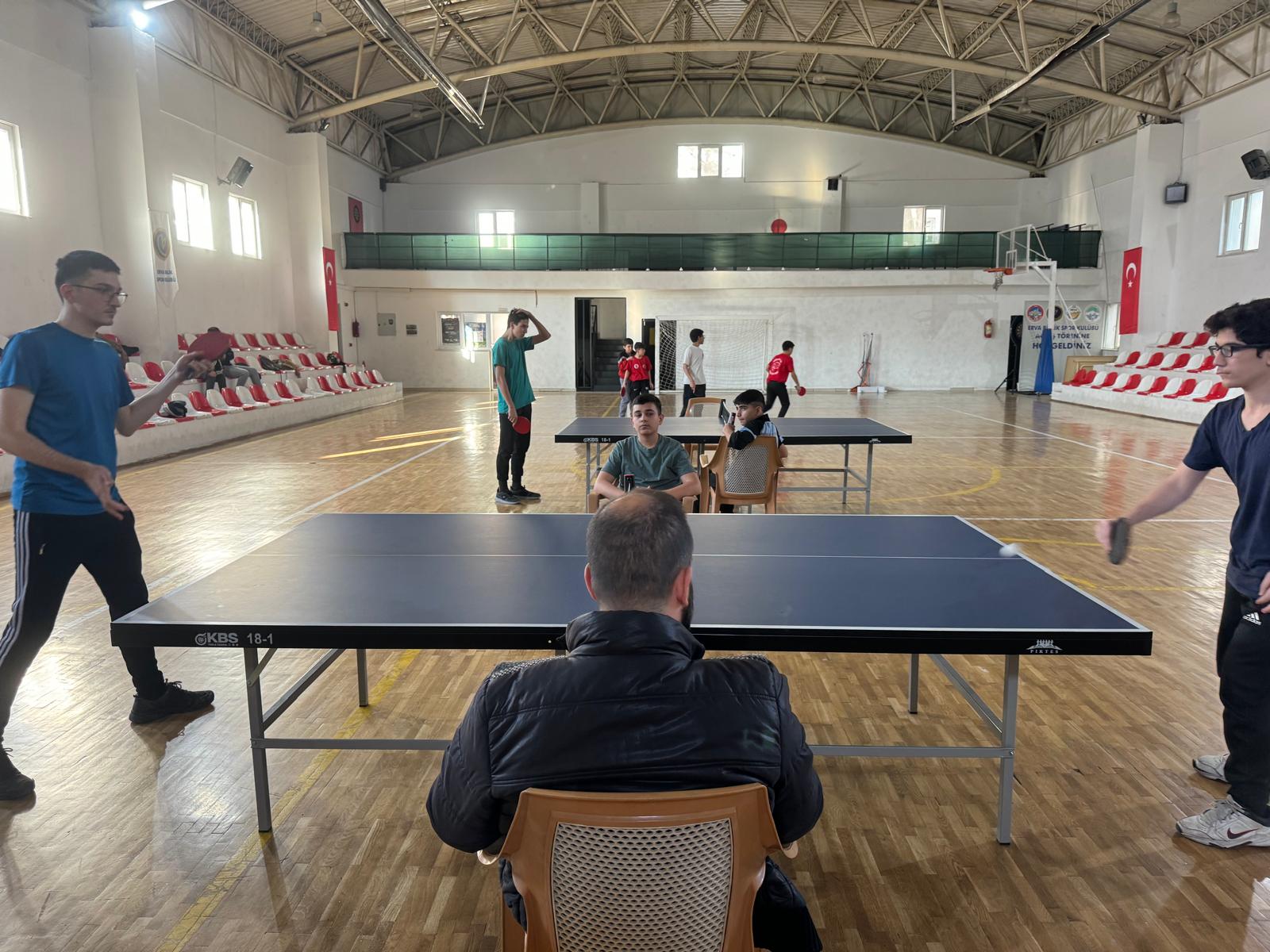 Erva Spor Okullari 2. Valilik Kupasi Masa Tenisi Sampiyonasi