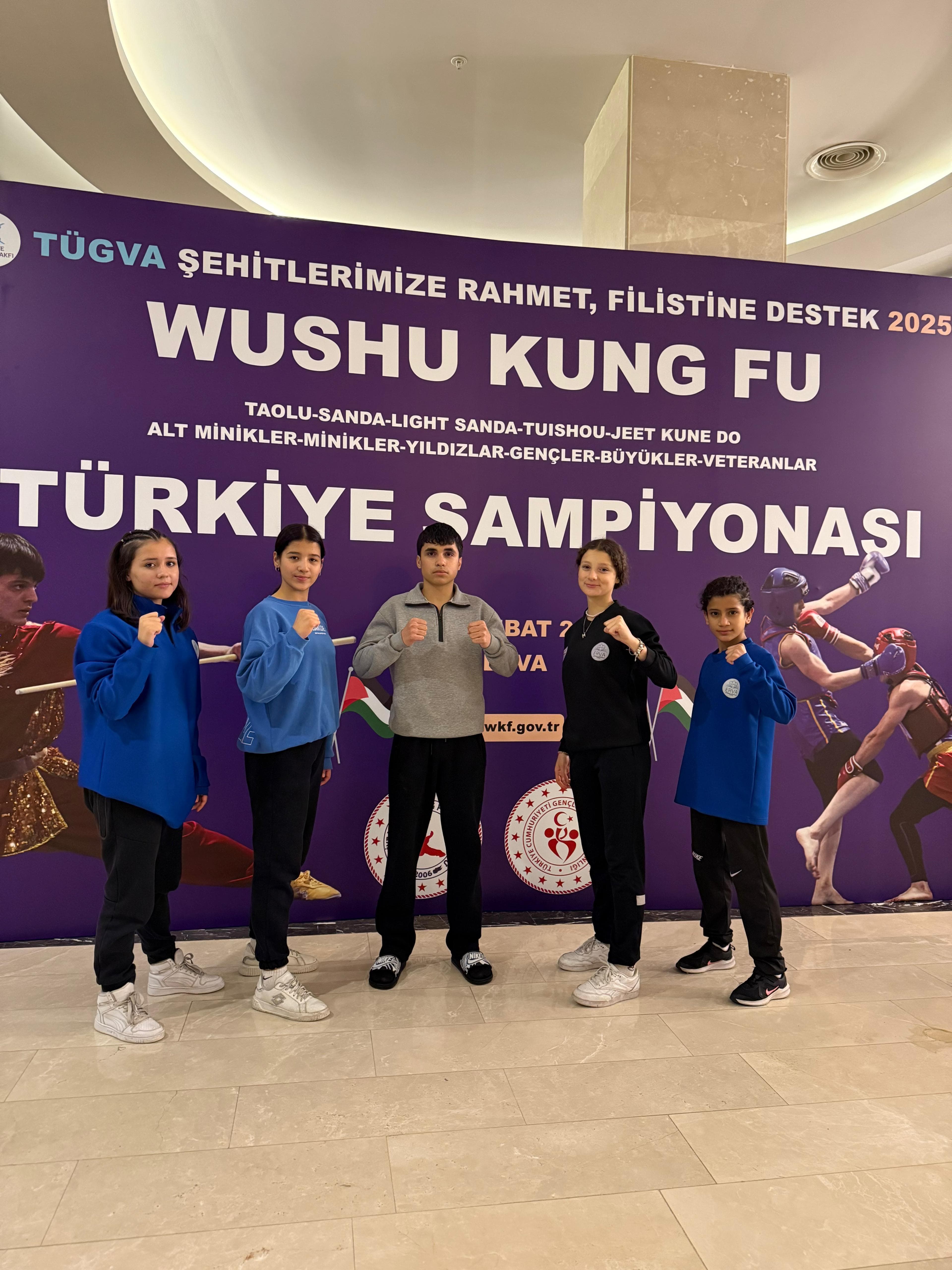 ERVA SPOR OKULLARI SPORCULARIMIZ BASARIYA DOYMUYOR